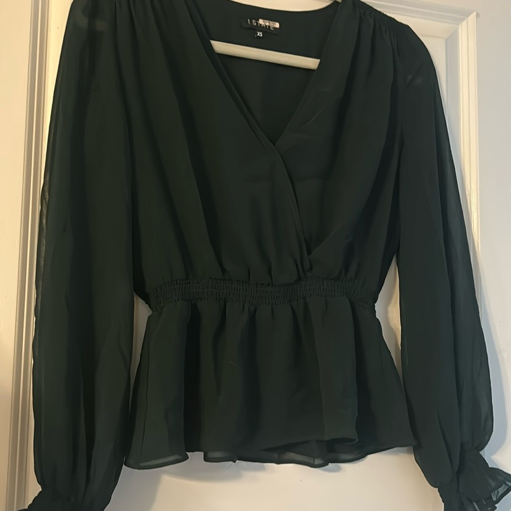 1 State Sheer Blouse